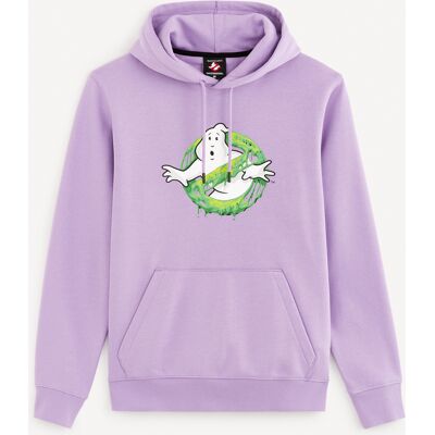 Svetlo Fialová Pánska Mikina Celio Ghostbusters Fialová S Svetlo Fialová Pánska Mikina Celio Ghostbusters Fialová S