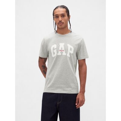 Gap T-Shirt With Logo - Men'S Šedá L Gap T-Shirt With Logo - Men'S Šedá L