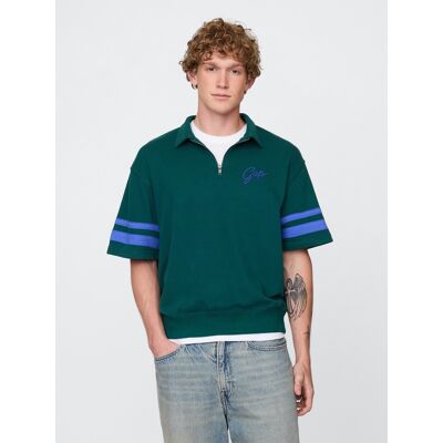 Gap Oversize Sweatshirt Vintagesoft - Men'S Zelená S Gap Oversize Sweatshirt Vintagesoft - Men'S Zelená S