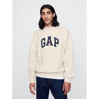 Gap Athletic Sweatshirt - Men'S Krémová S Gap Athletic Sweatshirt - Men'S Krémová S