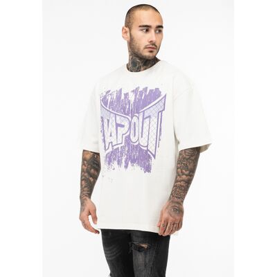 Pánske Tričko Tapout Biela S Pánske Tričko Tapout Biela S