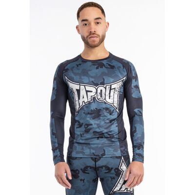 Tapout Men'S Long-Sleeved Functional T-Shirt Slim Fit Modrá S Tapout Men'S Long-Sleeved Functional T-Shirt Slim Fit Modrá S