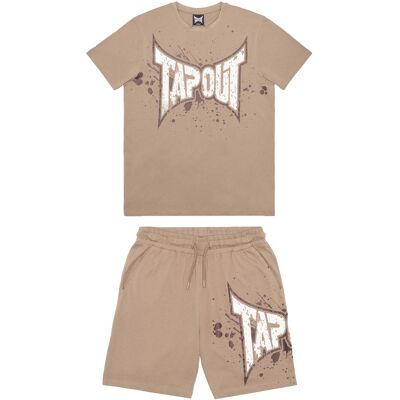 Tapout Men'S T-Shirt & Shorts Set Regular Fit Biela 3xl Tapout Men'S T-Shirt & Shorts Set Regular Fit Biela 3xl