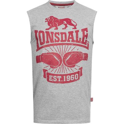 Pánske Tielko Lonsdale Šedá Xl Pánske Tielko Lonsdale Šedá Xl