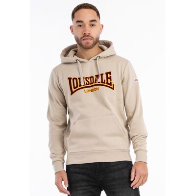 Lonsdale Men'S Hooded Sweatshirt Slim Fit Krémová Xl Lonsdale Men'S Hooded Sweatshirt Slim Fit Krémová Xl