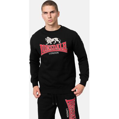 Pánske Tričko Lonsdale Čierna S Pánske Tričko Lonsdale Čierna S