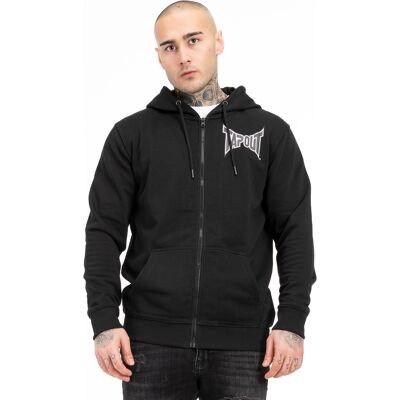 Tapout Men'S Hooded Zipsweat Jacket Regular Fit Čierna Xxl Tapout Men'S Hooded Zipsweat Jacket Regular Fit Čierna Xxl