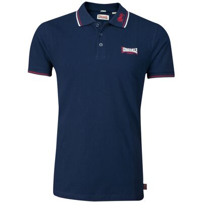 Pánske Tričko S Golierom Lonsdale Slim Fit Modrá 5xl Pánske Tričko S Golierom Lonsdale Slim Fit Modrá 5xl