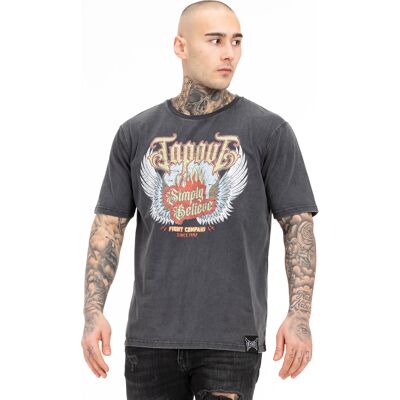 Tapout Men'S T-Shirt Loose Fit Šedá 3xl Tapout Men'S T-Shirt Loose Fit Šedá 3xl