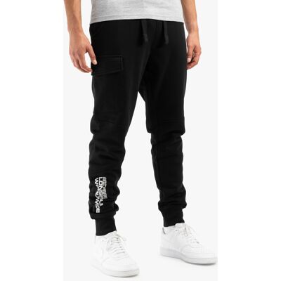 Lonsdale Men'S Jogging Pants Regular Fit Čierna S Lonsdale Men'S Jogging Pants Regular Fit Čierna S