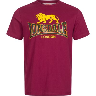 Pánske Tričko Lonsdale Tmavočervená Xl Pánske Tričko Lonsdale Tmavočervená Xl
