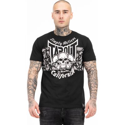 Pánske Tričko Tapout Čierna Xxl Pánske Tričko Tapout Čierna Xxl