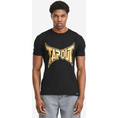 Pánske Tričko Tapout Regular Fit Čierna L Pánske Tričko Tapout Regular Fit Čierna L
