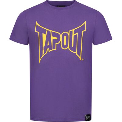 Tapout Men'S T-Shirt Regular Fit Fialová L Tapout Men'S T-Shirt Regular Fit Fialová L