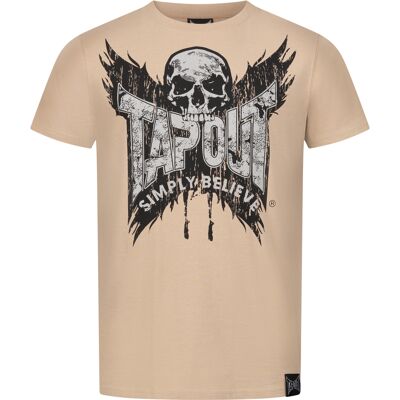 Tapout Men'S T-Shirt Regular Fit Krémová M Tapout Men'S T-Shirt Regular Fit Krémová M