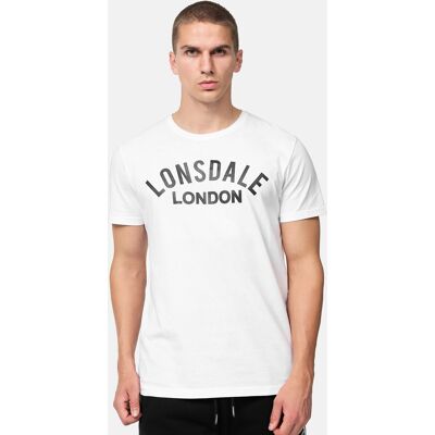 Lonsdale Men'S T-Shirt Regular Fit Biela Xxl Lonsdale Men'S T-Shirt Regular Fit Biela Xxl