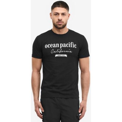 Ocean Pacific Pánske Tričko Regular Fit Čierna 3xl Ocean Pacific Pánske Tričko Regular Fit Čierna 3xl