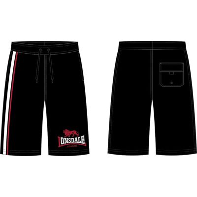 Lonsdale Pánske Plážové Šortky Regular Fit Čierna Xl Lonsdale Pánske Plážové Šortky Regular Fit Čierna Xl