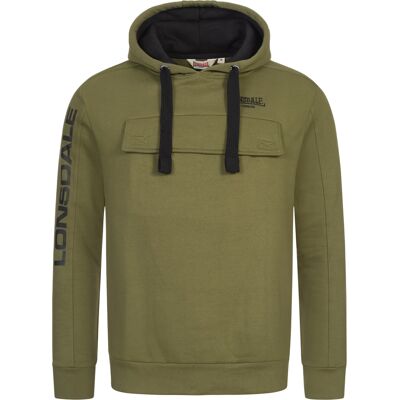 Pánska Mikina Lonsdale Khaki Kaki Xxl Pánska Mikina Lonsdale Khaki Kaki Xxl