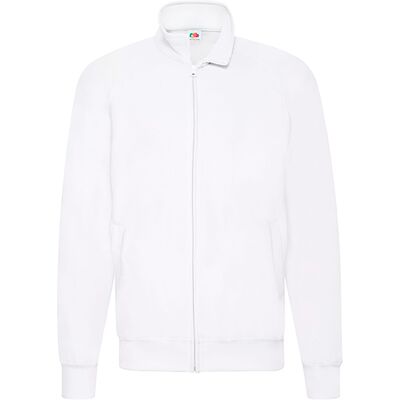 Biała Bluza Męska Lightweight Sweat Jacket Fruit Of The Loom Biela M Biała Bluza Męska Lightweight Sweat Jacket Fruit Of The Loom Biela M