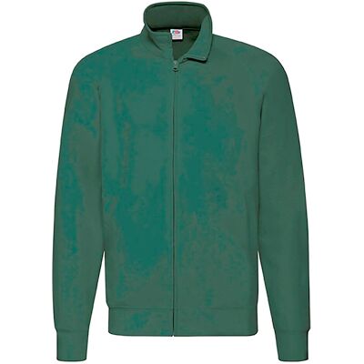 Green Men'S Sweatshirt Lightweight Sweat Jacket Fruit Of The Loom Zelená M Green Men'S Sweatshirt Lightweight Sweat Jacket Fruit Of The Loom Zelená M