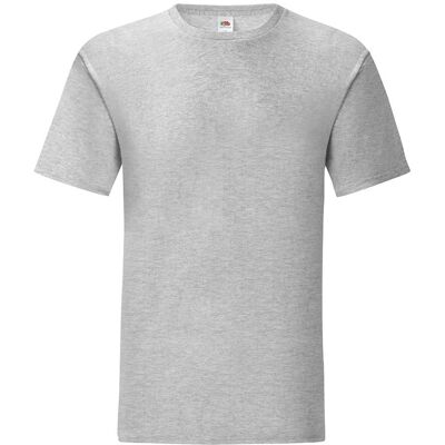 Sivá Ikonická Česaná Bavlnená Tričko Fruit Of The Loom Šedá 3xl Sivá Ikonická Česaná Bavlnená Tričko Fruit Of The Loom Šedá 3xl