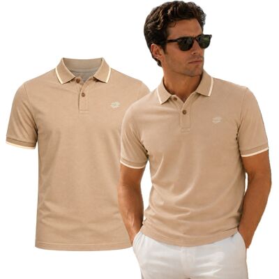 Lotto - Pánske Polo Tričko Kaki 3xl Lotto - Pánske Polo Tričko Kaki 3xl