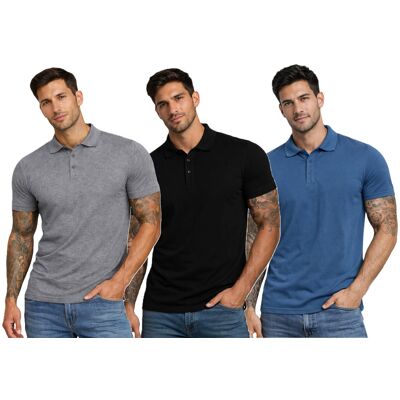 J.Style 3pack Tričká Čierna Xxl J.Style 3pack Tričká Čierna Xxl