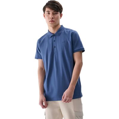 Modré Pánske Polo Tričko 4f Modrá Xl Modré Pánske Polo Tričko 4f Modrá Xl