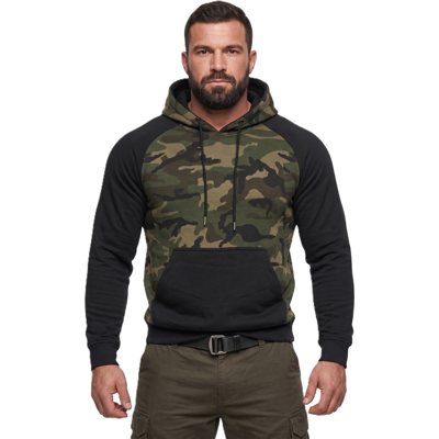 Pánska Mikina J.Style S Kapucňou Čierna Xl Pánska Mikina J.Style S Kapucňou Čierna Xl