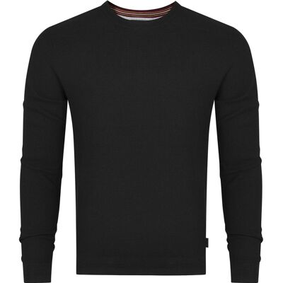 Ted Baker London - Pánsky Sveter Čierny Čierna Xs Ted Baker London - Pánsky Sveter Čierny Čierna Xs