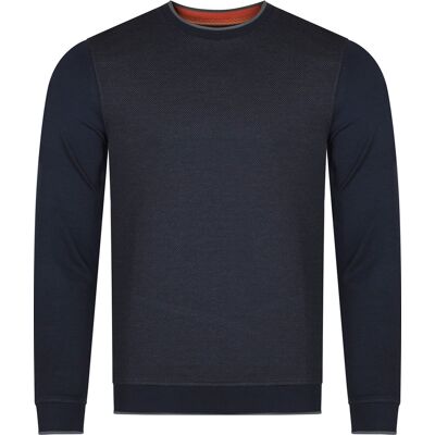 TED BAKER LONDON Ted Baker Pánsky Sveter Modrá S TED BAKER LONDON Ted Baker Pánsky Sveter Modrá S