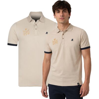U.S. GRAND POLO EQUIPMENT & APPAREL Pánske Polo Tričko - Us Grand Polo Krémová Xxl U.S. GRAND POLO EQUIPMENT & APPAREL Pánske Polo Tričko - Us Grand Polo Krémová Xxl