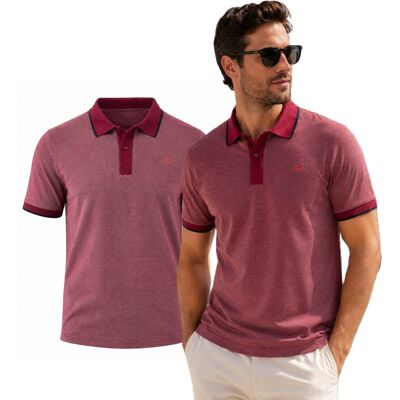 Lotto - Pánske Polo Tričko Tmavočervená 3xl Lotto - Pánske Polo Tričko Tmavočervená 3xl