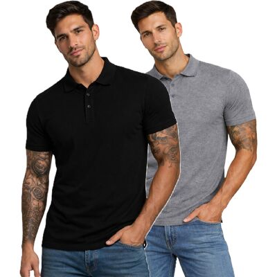 J.Style 8t80 S-C 2pack Tričká Čierna Xxl J.Style 8t80 S-C 2pack Tričká Čierna Xxl