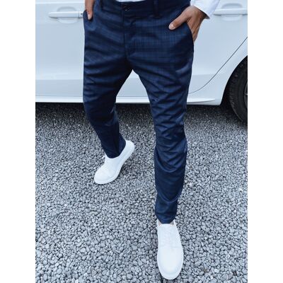 DStreet Pánske Chino Nohavice Tmavomodré Modrá 32 DStreet Pánske Chino Nohavice Tmavomodré Modrá 32