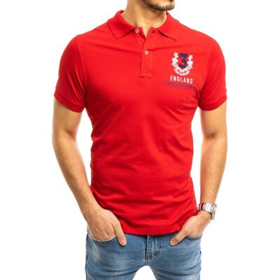Pánske Polo Tričko Červené Dstreet Červená L Pánske Polo Tričko Červené Dstreet Červená L