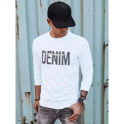 Pánsky Sveter Dstreet Basic Biela Xxl Pánsky Sveter Dstreet Basic Biela Xxl