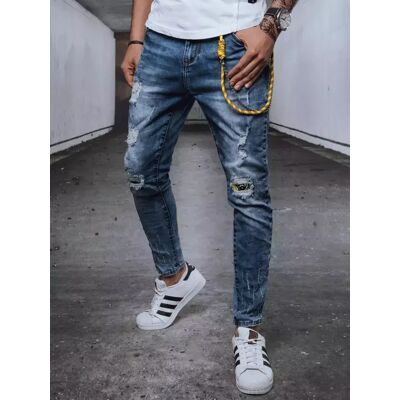 Pánske Džínsy Dstreet Slim Fit Modrá 31 Pánske Džínsy Dstreet Slim Fit Modrá 31
