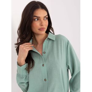 LAKERTA Dámska Košeľa V Mätovej Farbe Svetlozelená L LAKERTA Dámska Košeľa V Mätovej Farbe Svetlozelená L