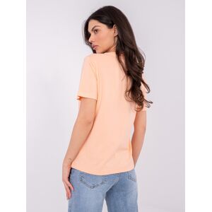 EIGHT 2 NINE Dámske Tričko Broskyňovej Farby Oranžová L EIGHT 2 NINE Dámske Tričko Broskyňovej Farby Oranžová L