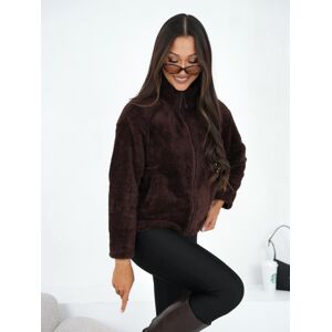 Factory Price Tmavohnedá Mikina Z Umelej Kožušiny Hnedá Xl/2xl Factory Price Tmavohnedá Mikina Z Umelej Kožušiny Hnedá Xl/2xl