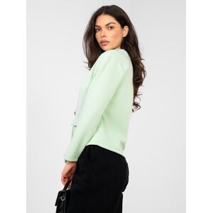 Italy Moda Mintová Sako S Úzkym Strihom Čierna One Size Italy Moda Mintová Sako S Úzkym Strihom Čierna One Size