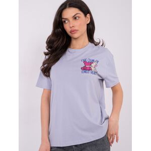 Sublevel Dámske Tričko Svetlofialové Fialová M Sublevel Dámske Tričko Svetlofialové Fialová M
