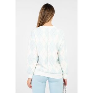 Italy Moda Oversize Mikina V Pastelových Farbách Biela One Size Italy Moda Oversize Mikina V Pastelových Farbách Biela One Size