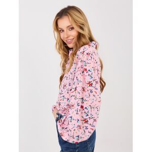 LAKERTA Ružová Vzorovaná Košeľa Modrá L LAKERTA Ružová Vzorovaná Košeľa Modrá L