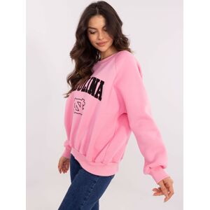 My Red Lips Sweatshirt-Em-Bl-857-1.26x-Pink Ružová One Size My Red Lips Sweatshirt-Em-Bl-857-1.26x-Pink Ružová One Size