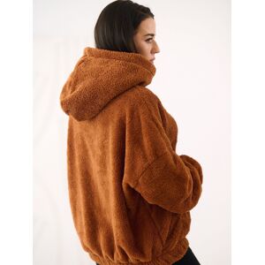 Factory Price Hnedá Mikina S Kapucňou Hnedá M Factory Price Hnedá Mikina S Kapucňou Hnedá M