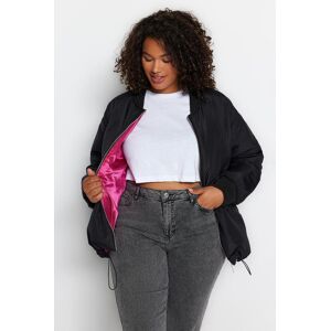 Kabáty Trendyol Curve Čierna 44 Kabáty Trendyol Curve Čierna 44