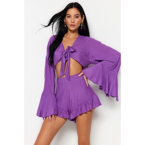 Dámsky Set Trendyol Fialová 36 Dámsky Set Trendyol Fialová 36